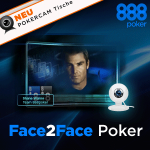 Teams Poker & PokerCams für 888 Pokerspieler